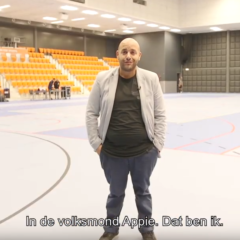 Appie inspireert bij Futsal Rotterdam
