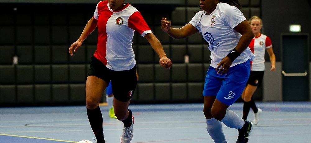 Futsal Rotterdam vrouwen winnen van Os Lusitanos