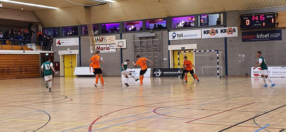 Welkome overwinning voor Futsal Rotterdam in Volendam