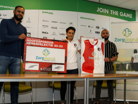 Futsal Rotterdam presenteert nieuwe hoofdsponsor en subsponsor.