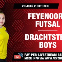 Futsal Rotterdam zend wedstrijden via livestream uit
