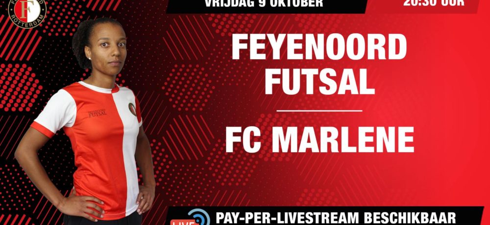 Futsal Rotterdam VR – FC Marlene ook op livestream